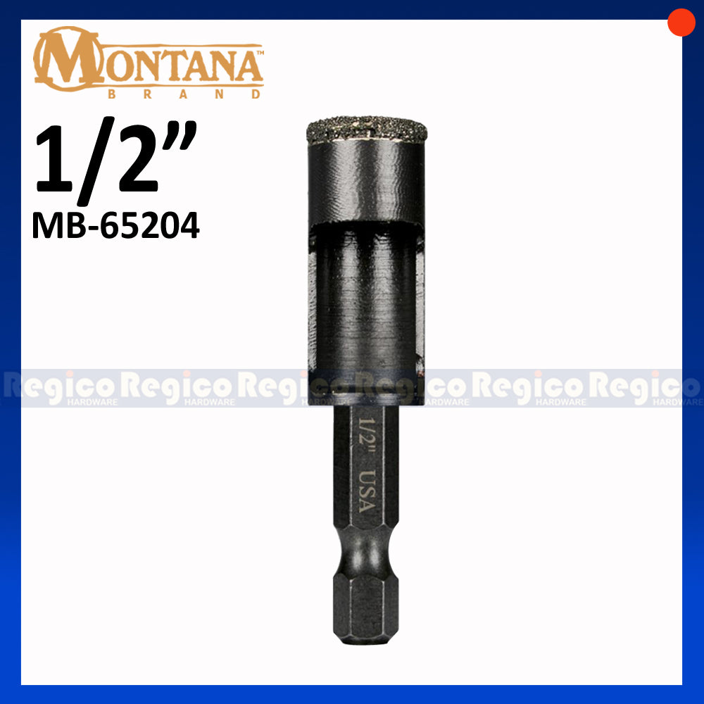 Montana Diamond Tile Marble Ceramic Glass Hole Saw Drill Bit