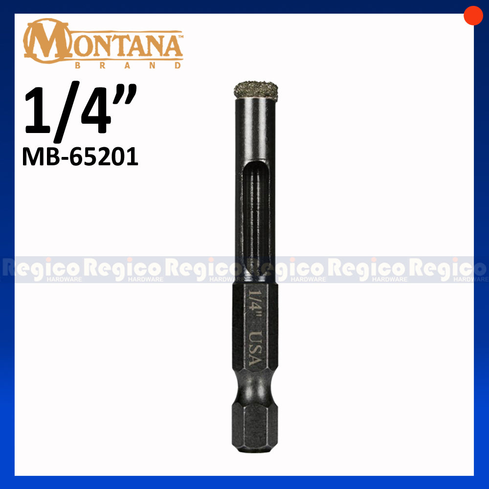 Montana Diamond Tile Marble Ceramic Glass Hole Saw Drill Bit