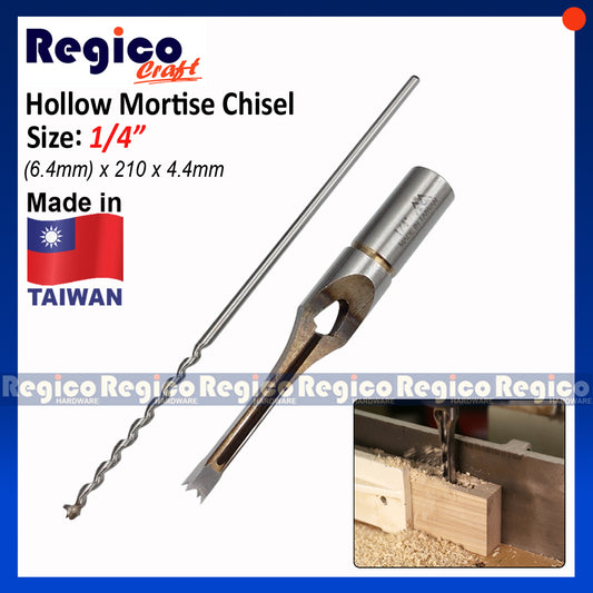 Regicocraft Hollow Square Hole Saw Mortiser Mortise Mortising Chisel Drill Wood Bit