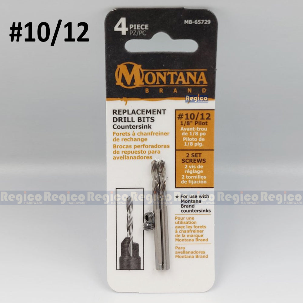 Montana Replacement Countersink Drill Bits