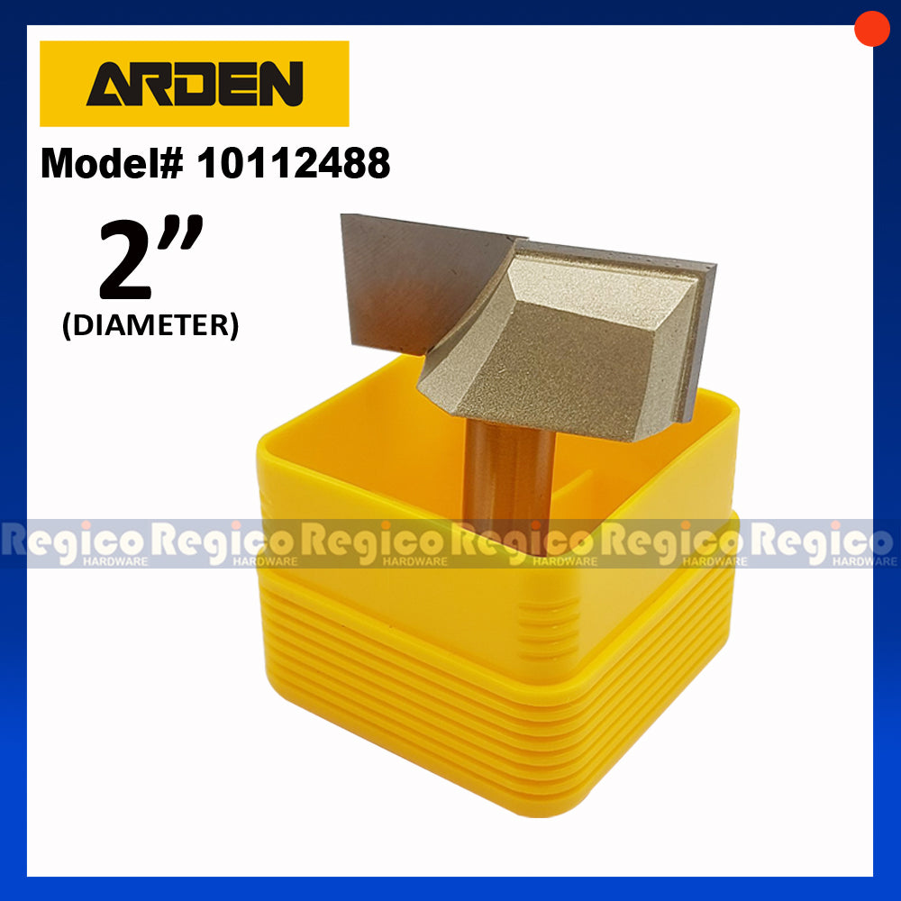 Arden 1/2 Shank Bottom Cleaning Router Bit for Plunge Router #0112