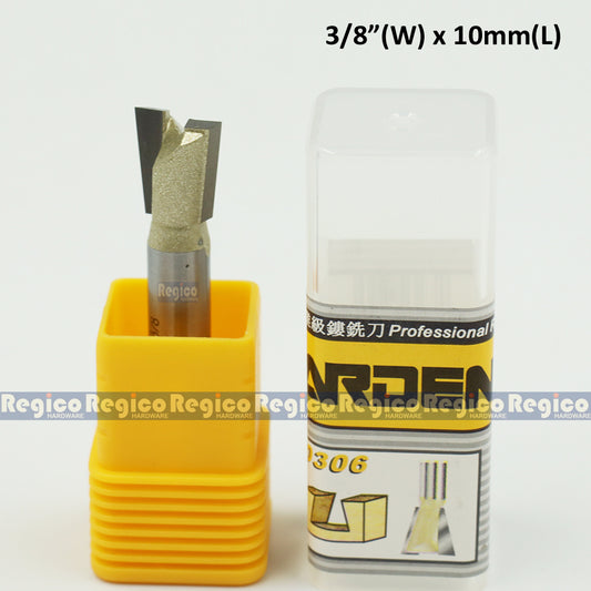 ARDEN 1/4 Shank Dovetail Cutter Router Bit #0306