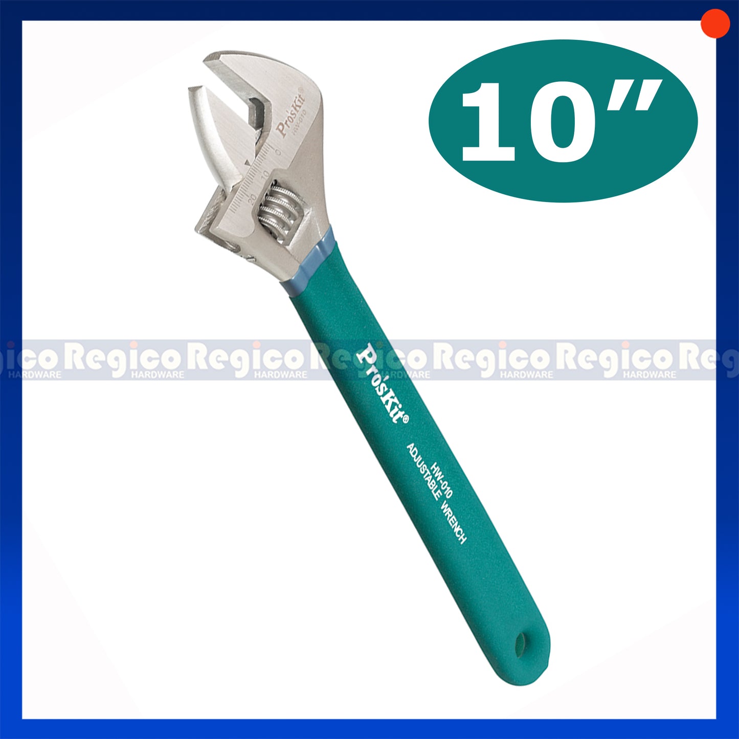 Proskit 6 8 10 12 inches Industrial Adjustable Wrench with non slip handle