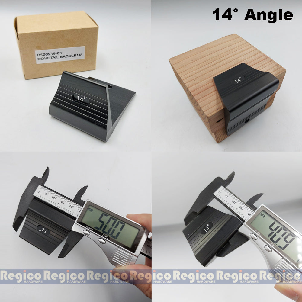 Regicocraft Anodized Aluminum Dovetail Saddle #00939 #93901 #93902 #93903
