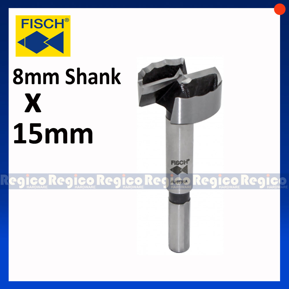 Fisch Tools Regular Sizes Forstner Wave Cutter Wood Bit 15mm 16mm 18mm 19mm 20mm 22mm 25mm 26mm 28mm 30mm
