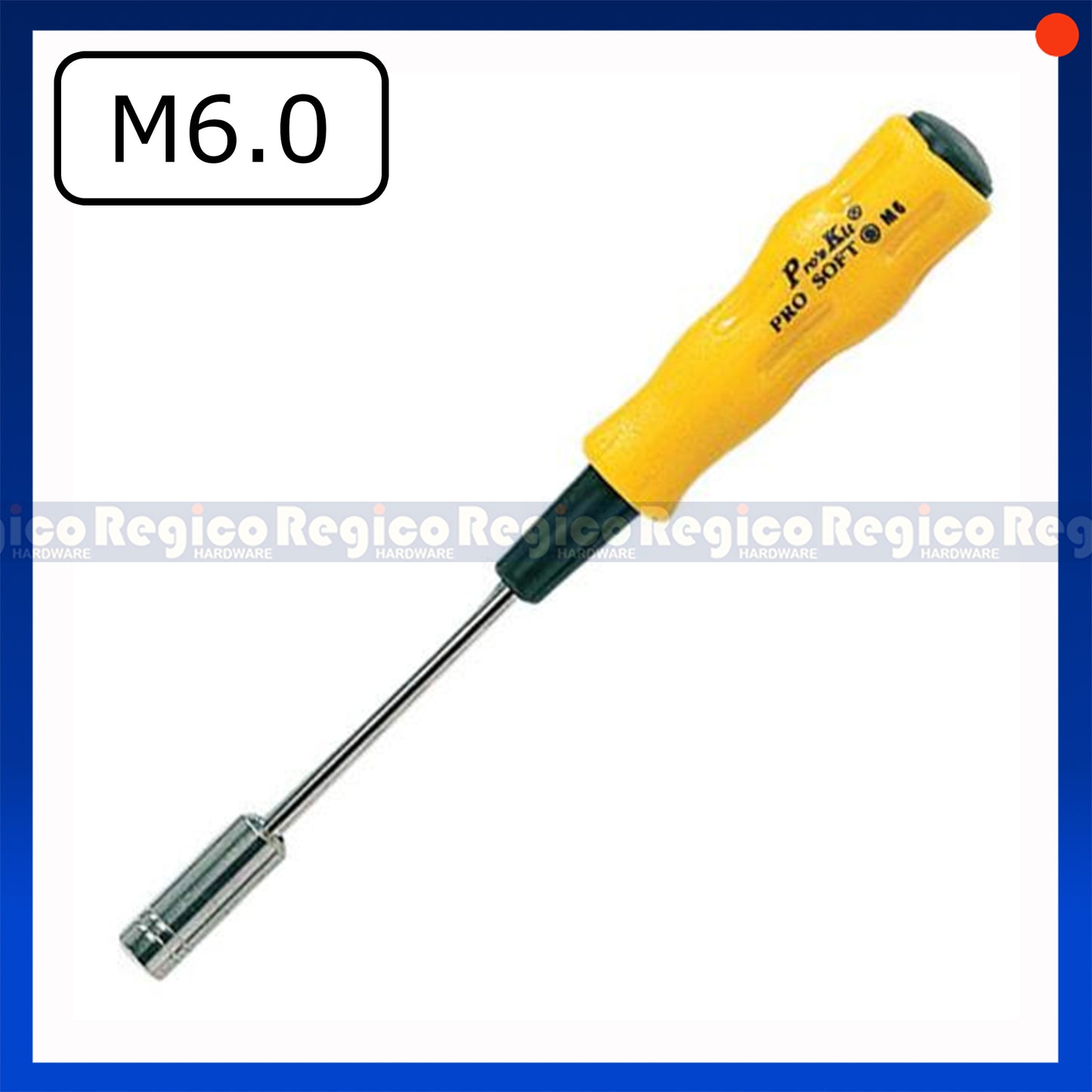 Proskit Hex Nut Drivers M3.5 M4 M4.5 M5 M5.5 M6 Electronic 3.0-6.0 Size Precision Hex Screwdriver Hand Tools