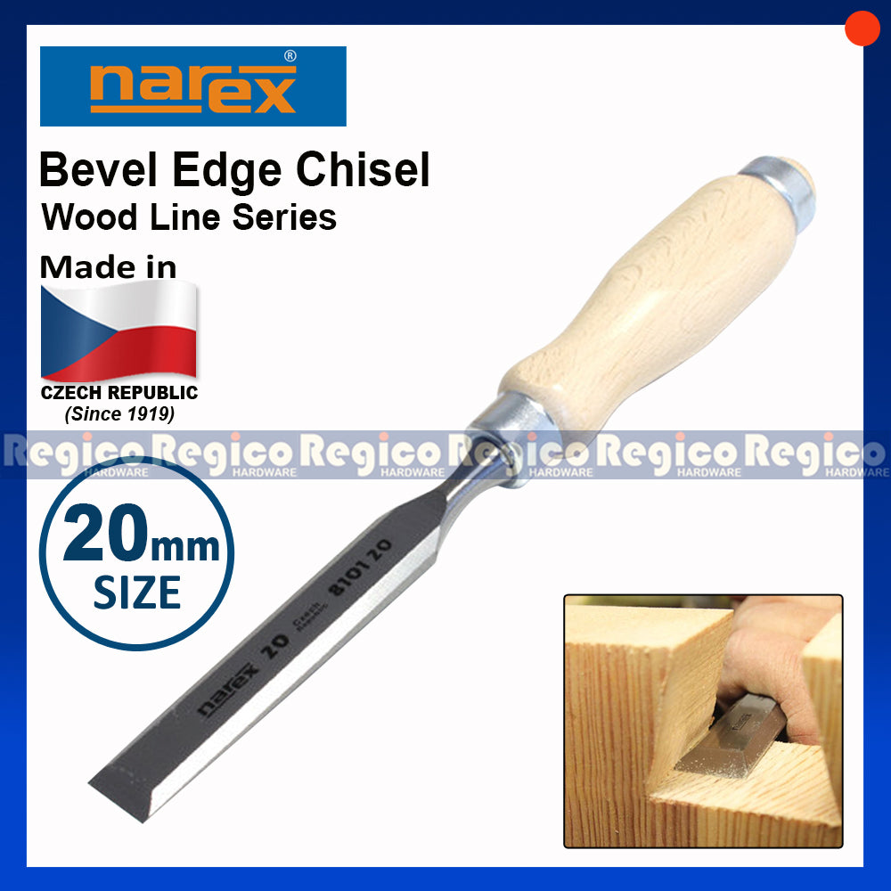Narex Bevel Edge Wood Chisel (#8101)