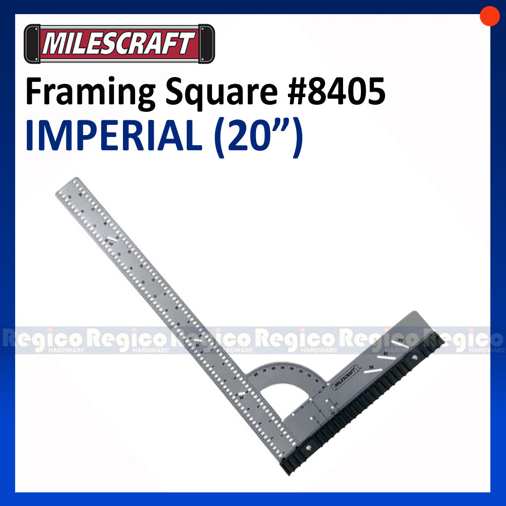 Milescraft Framing Try Square Metric Imperial