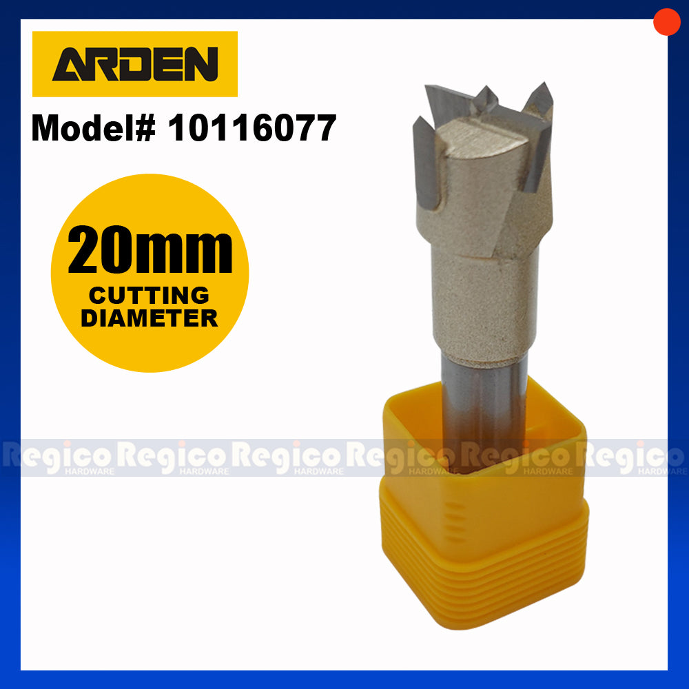 Arden 12mm Shank Forstner Drill Bit for Woodworking 20mm 25mm 30mm 35mm #0116