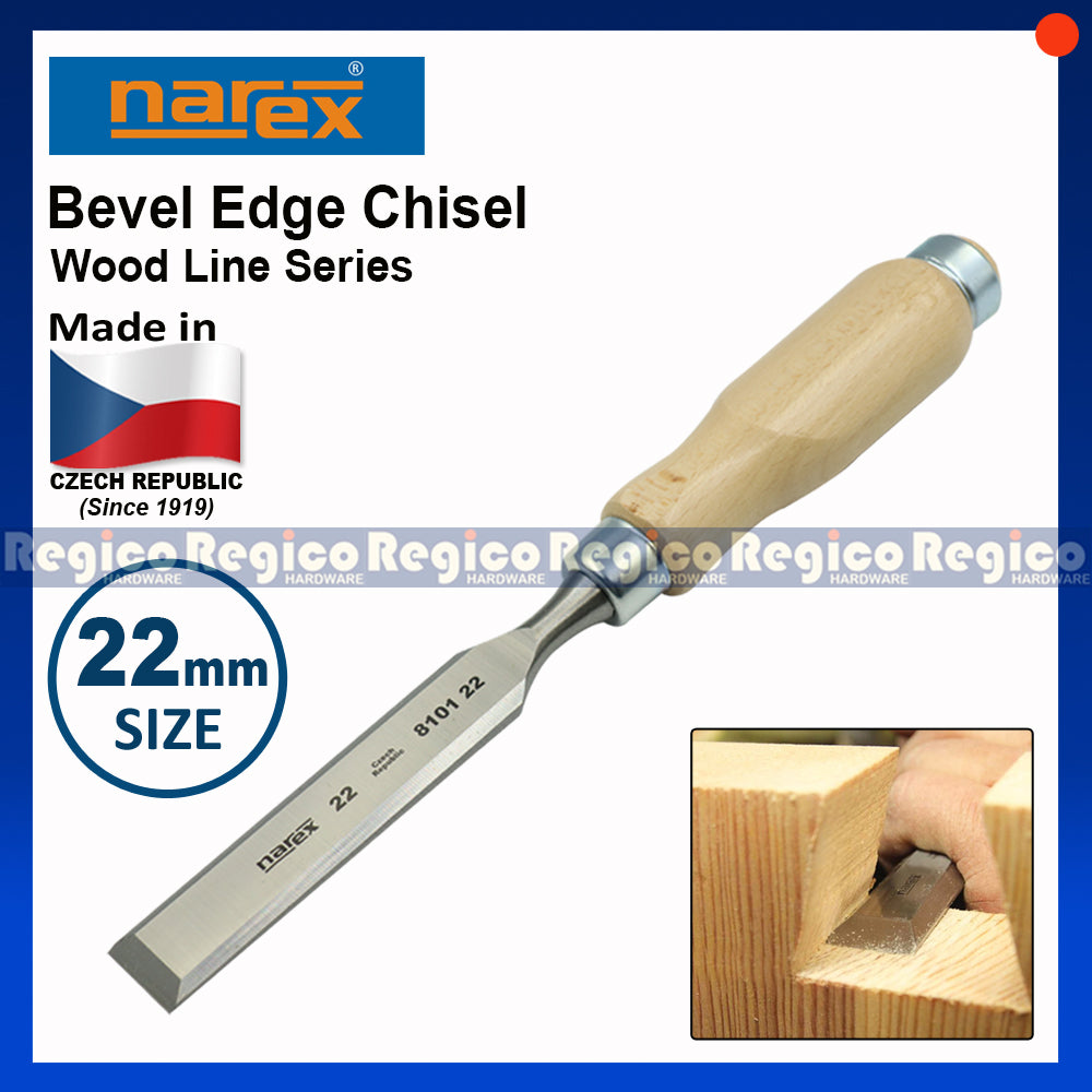 Narex Bevel Edge Wood Chisel (#8101)