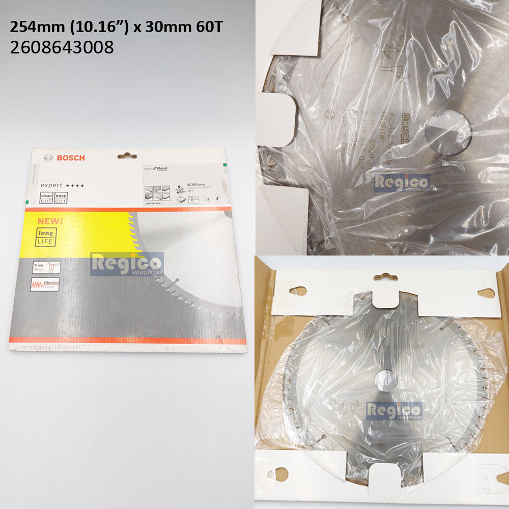 BOSCH 254mm 10 inches Expert for wood Circular saw Blade #42530 #43008 Bosch Acc