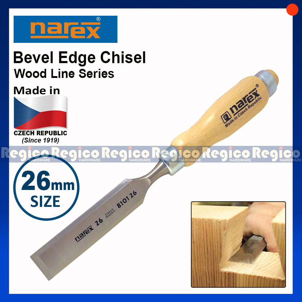 Narex Bevel Edge Wood Chisel (#8101)