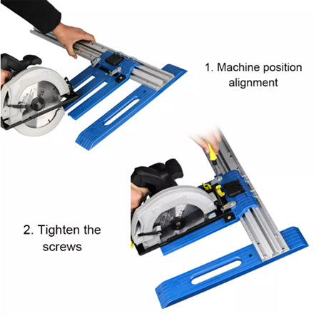 Regicocraft 24 inches Rip Cut Circular Saw Guide #22504