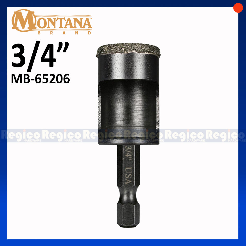 Montana Diamond Tile Marble Ceramic Glass Hole Saw Drill Bit