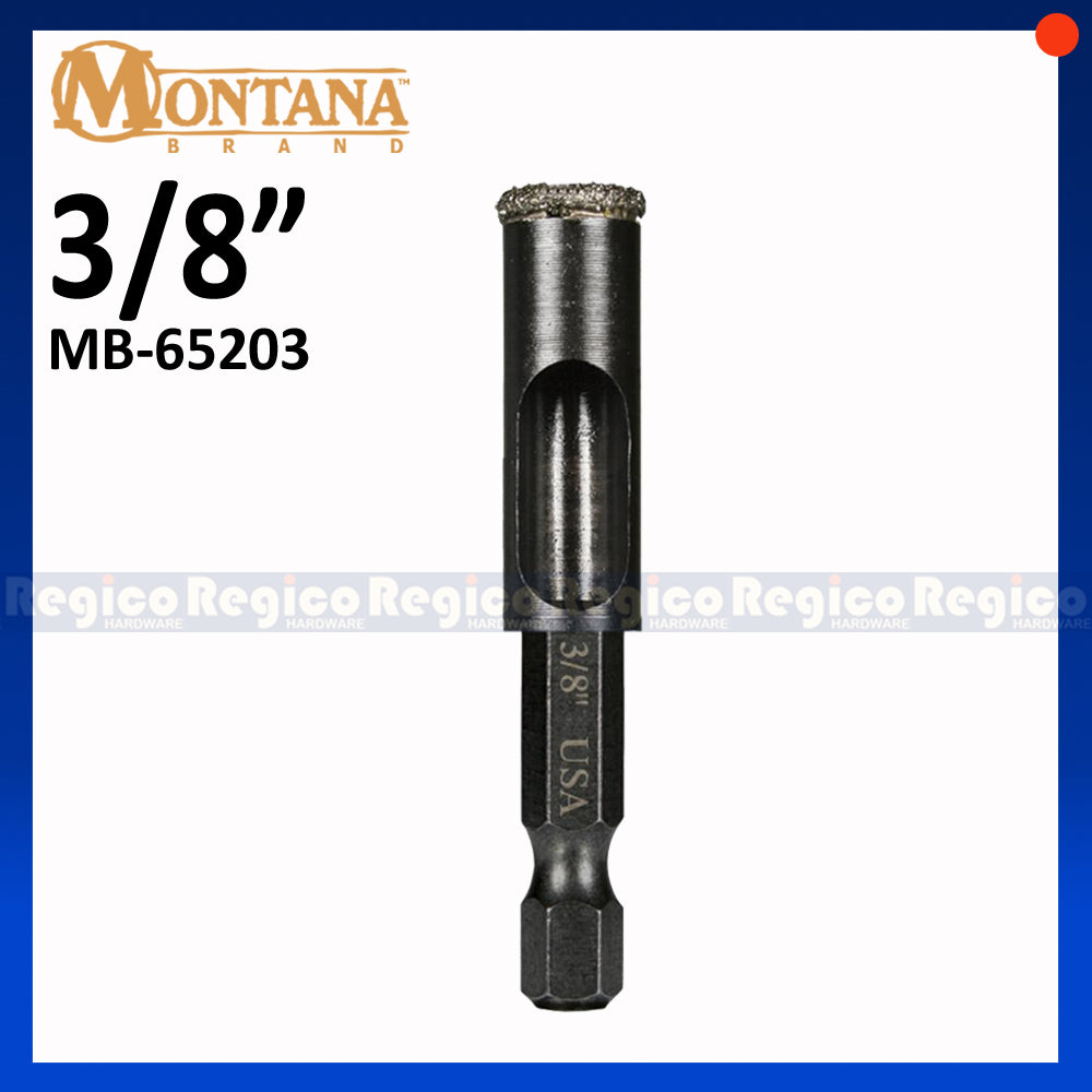 Montana Diamond Tile Marble Ceramic Glass Hole Saw Drill Bit