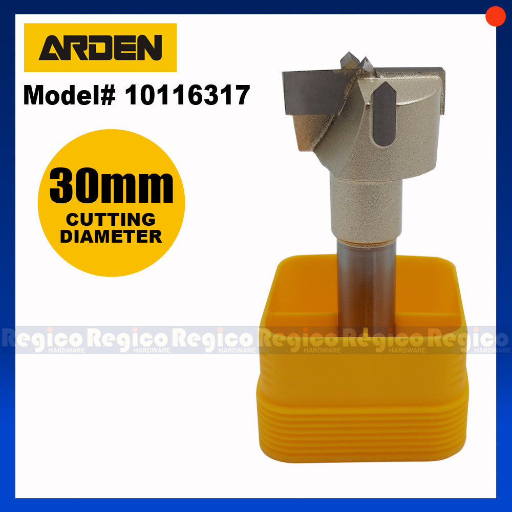 Arden 12mm Shank Forstner Drill Bit for Woodworking 20mm 25mm 30mm 35mm #0116