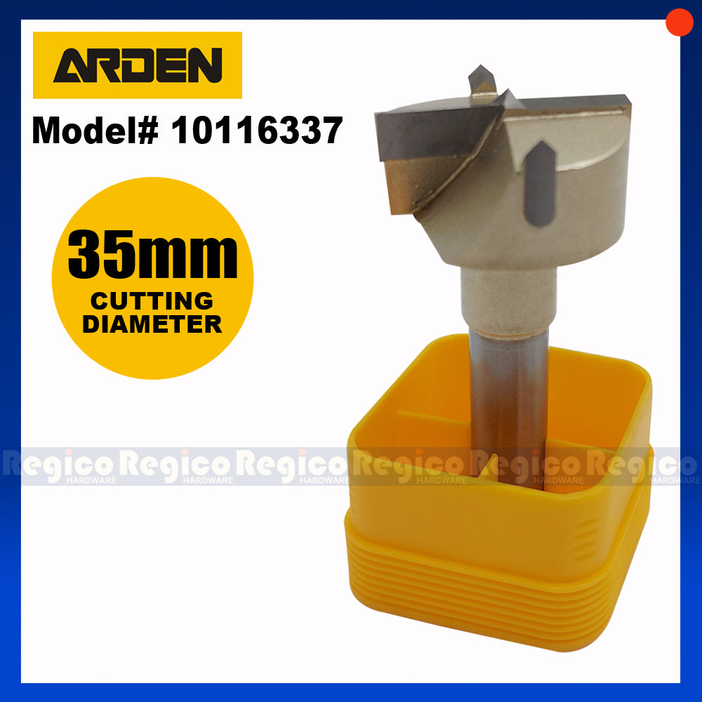 Arden 12mm Shank Forstner Drill Bit for Woodworking 20mm 25mm 30mm 35mm #0116