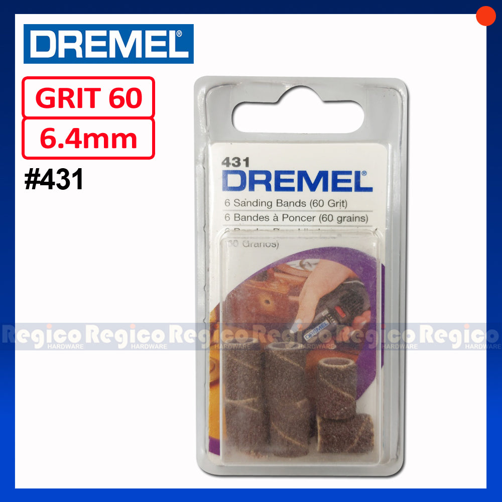 Dremel Sanding Band 408 431 432 438 446 Grit 60 120 240 Dremel Accessories