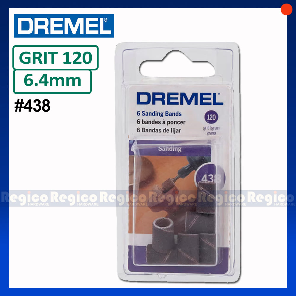 Dremel Sanding Band 408 431 432 438 446 Grit 60 120 240 Dremel Accessories