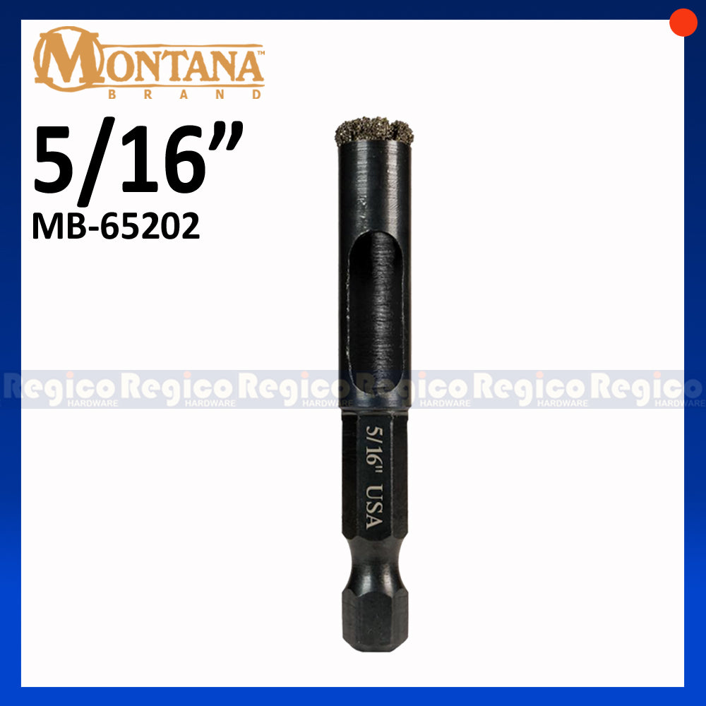 Montana Diamond Tile Marble Ceramic Glass Hole Saw Drill Bit