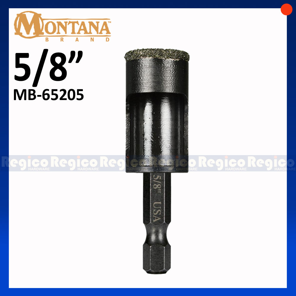 Montana Diamond Tile Marble Ceramic Glass Hole Saw Drill Bit