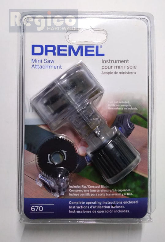 DREMEL #670 Mini Saw Dremel Attachments