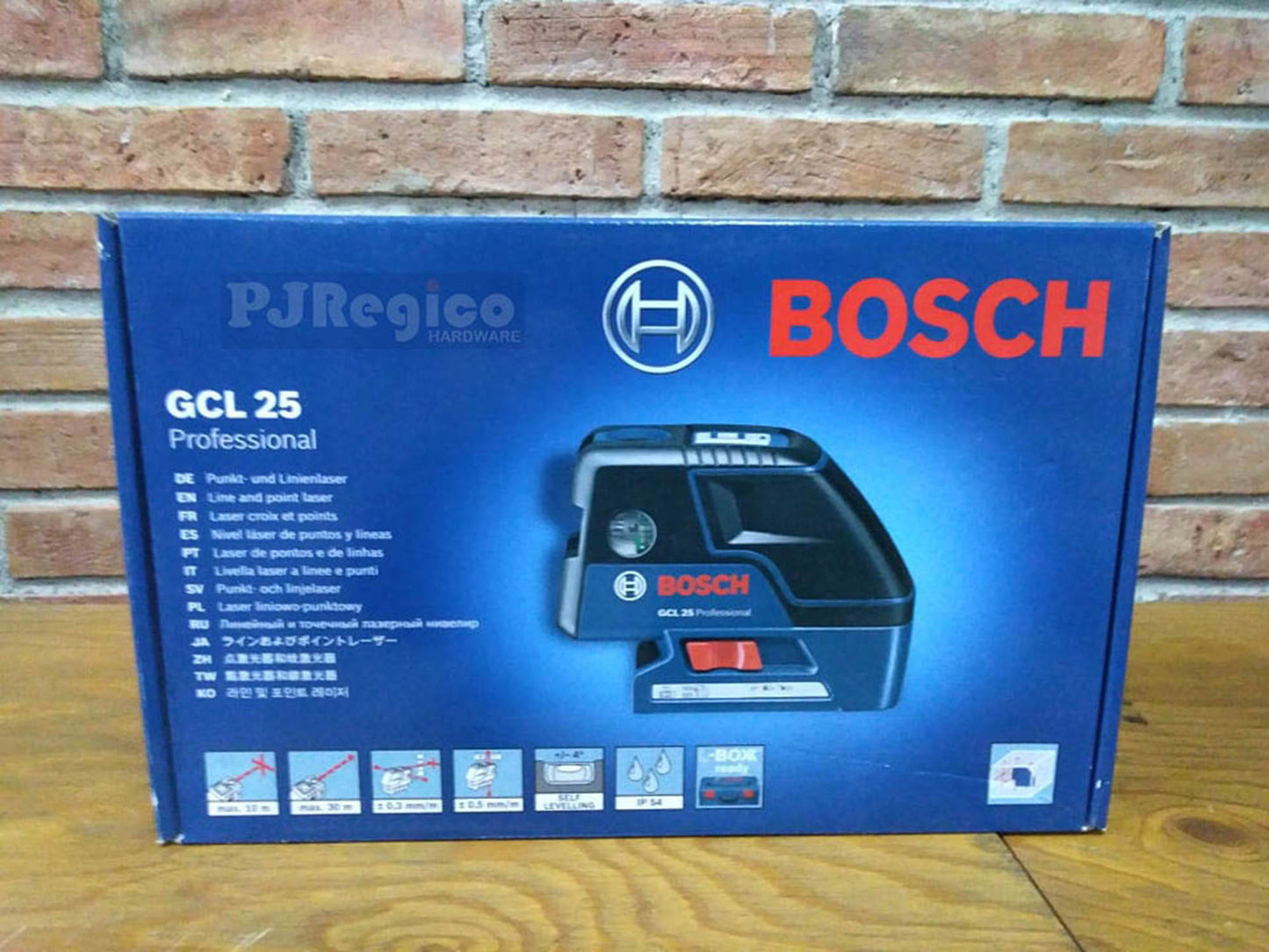 BOSCH GCL 25 10m Combination Combi Red Line Laser Leveling Bosch Measuring