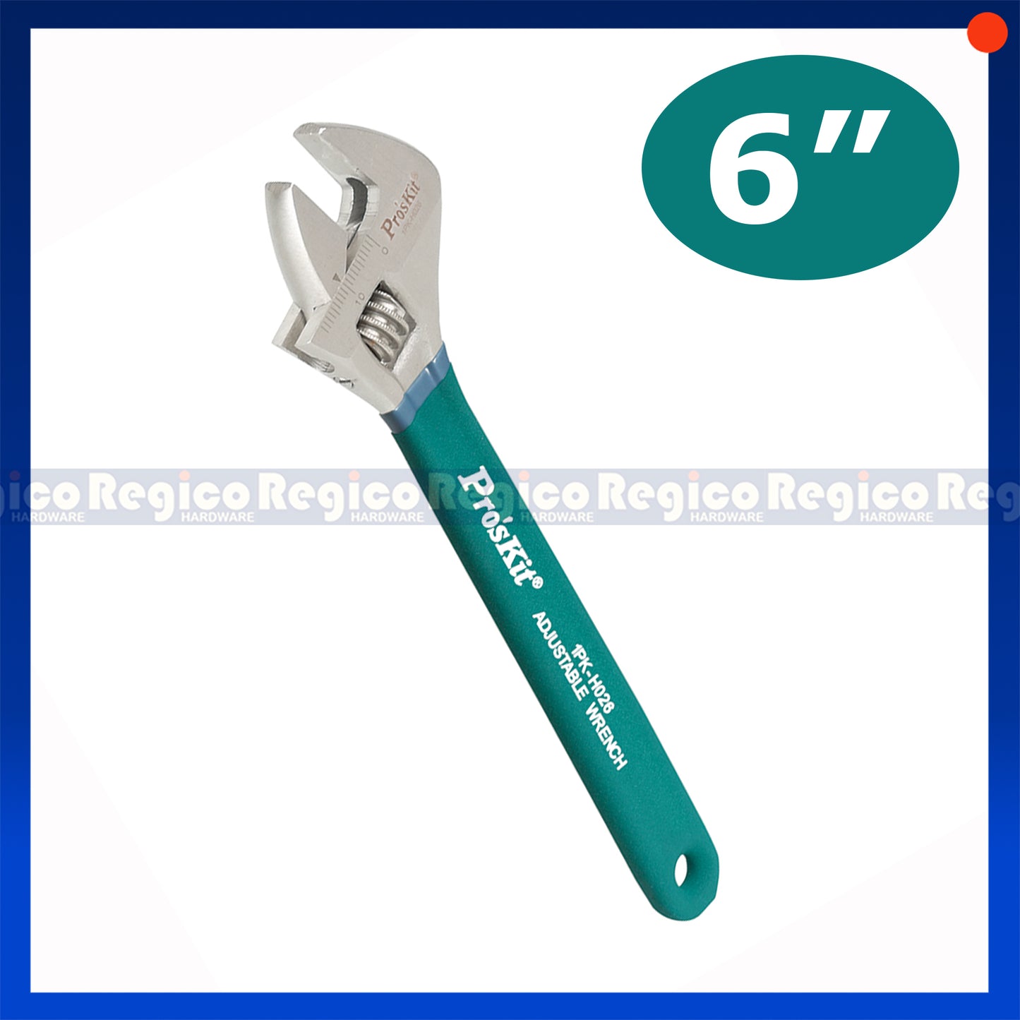 Proskit 6 8 10 12 inches Industrial Adjustable Wrench with non slip handle
