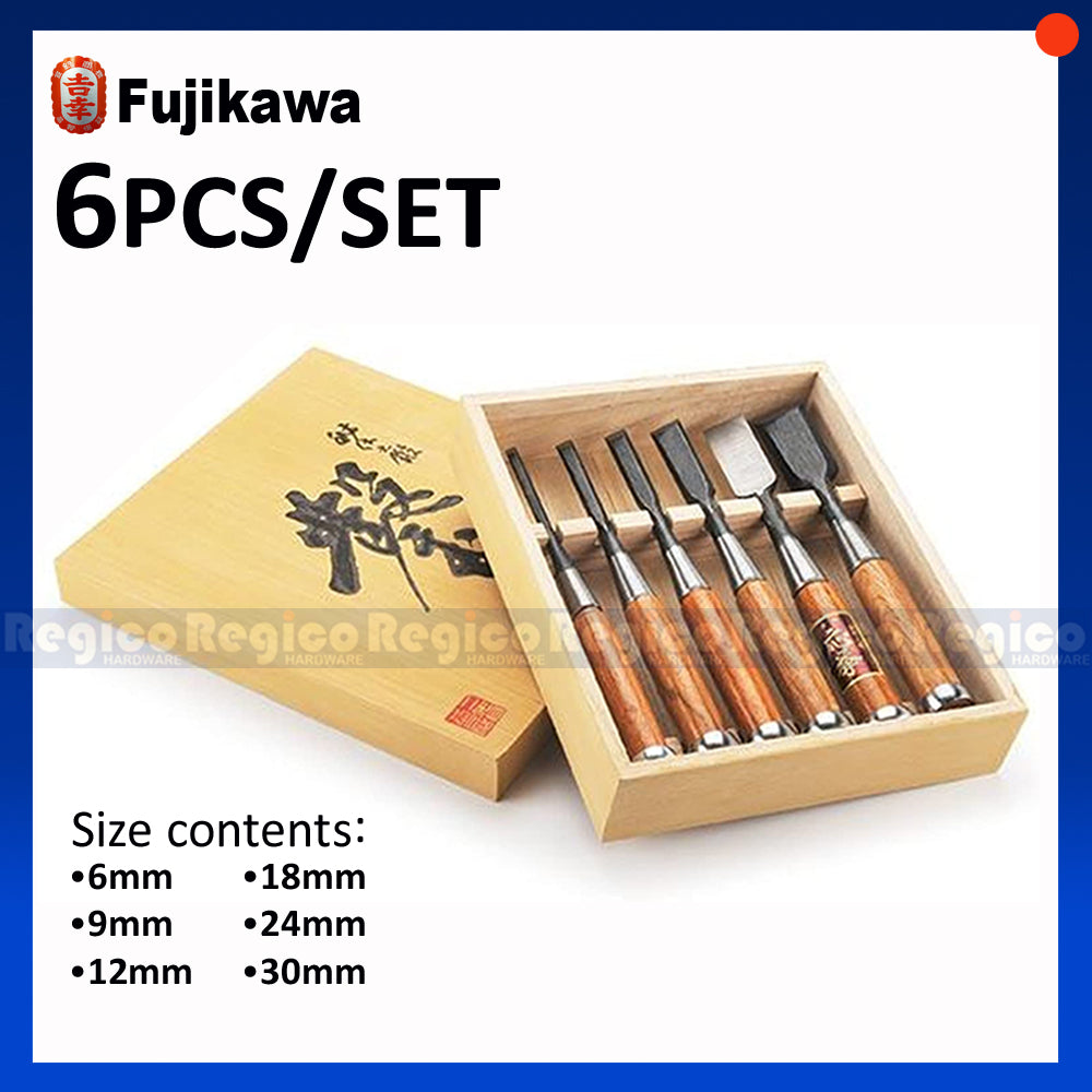FUJIKAWA Okyo Japanese Chisel Set