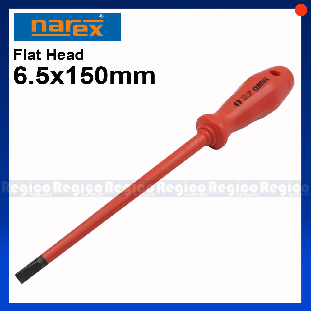 Narex Electrician Flat Head Screwdriver #8034