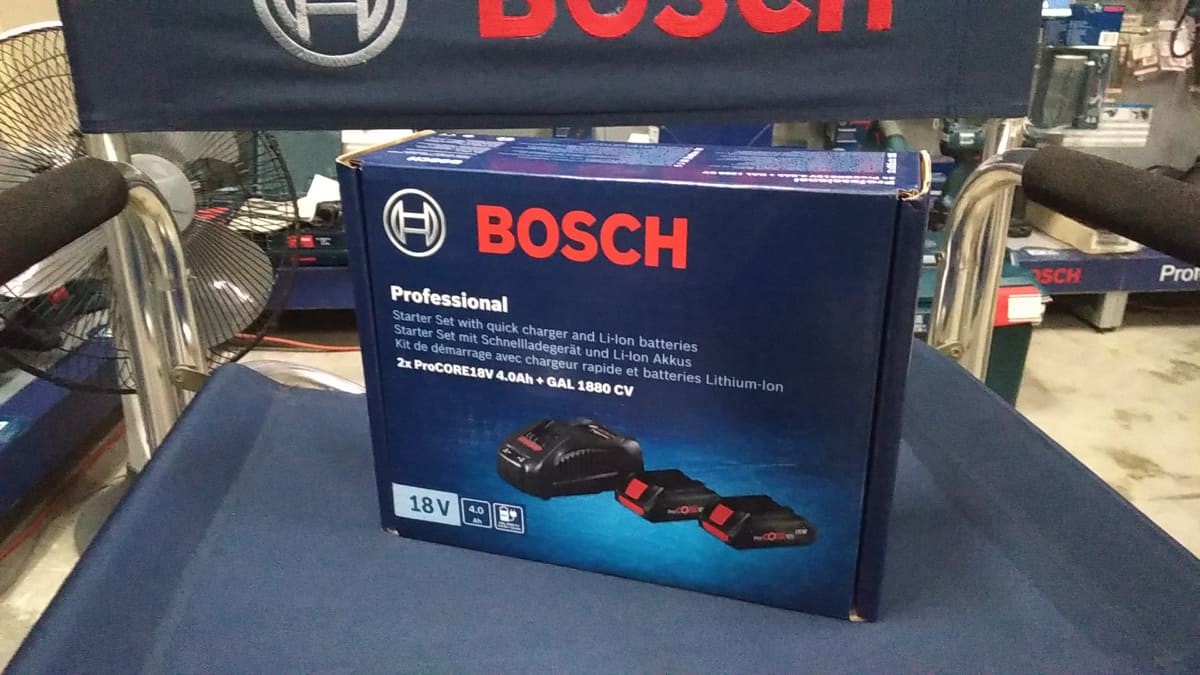 BOSCH ProCore Starter Kit (1600A016GF) Bosch Cordless 18v Accessories