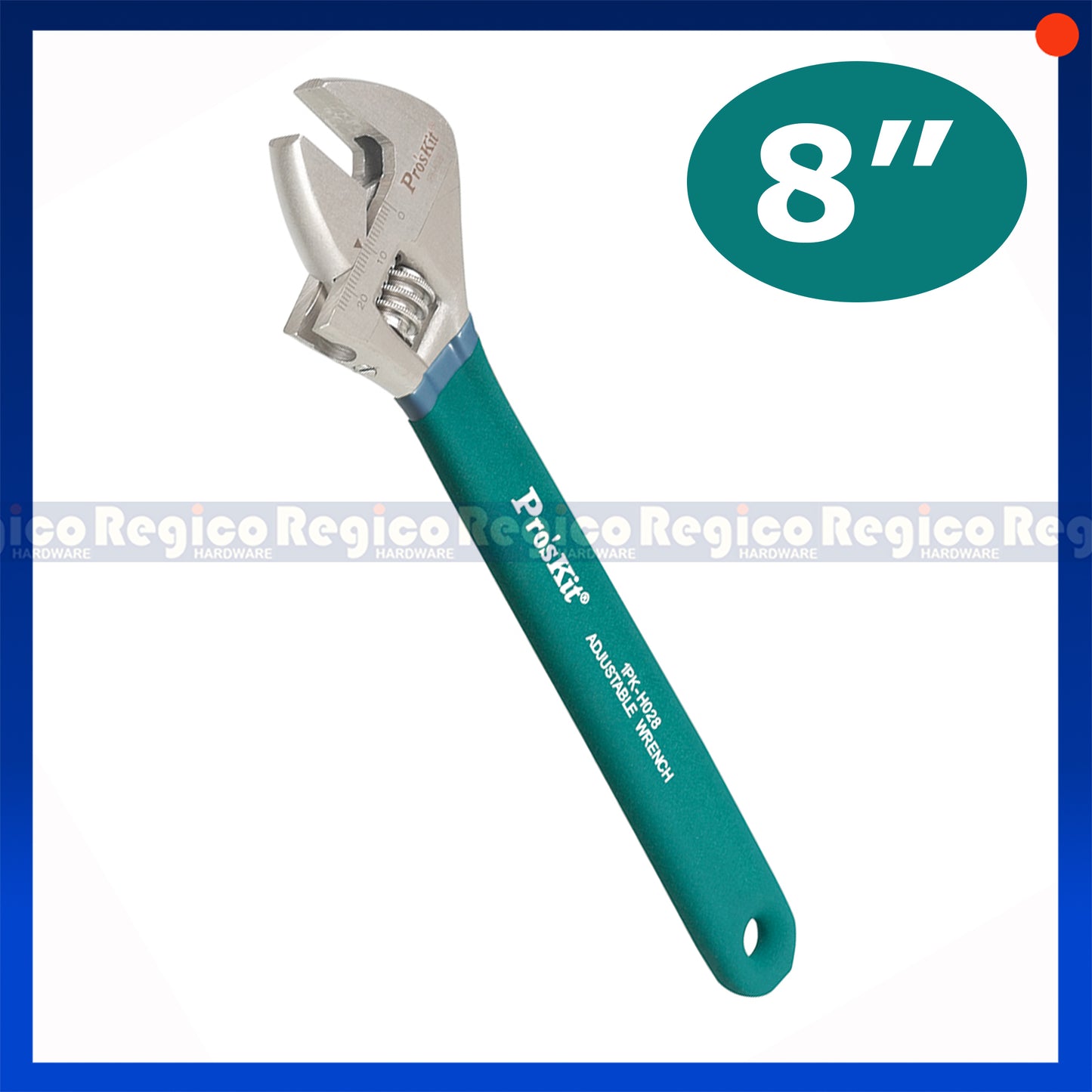 Proskit 6 8 10 12 inches Industrial Adjustable Wrench with non slip handle