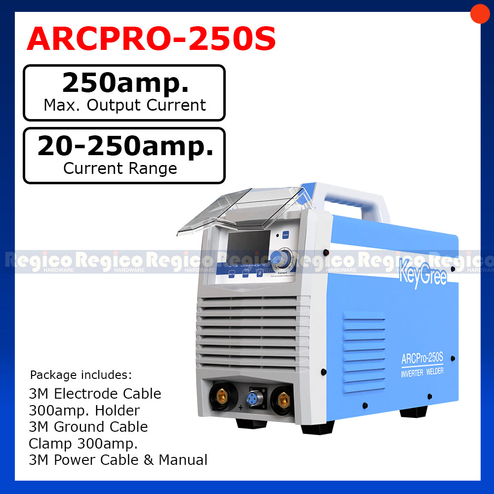 KeyGree ARC Welding Machine Single 1 Phase 220V x 60Hz ARC-220 ARC-200LCD ARCPRO-250S