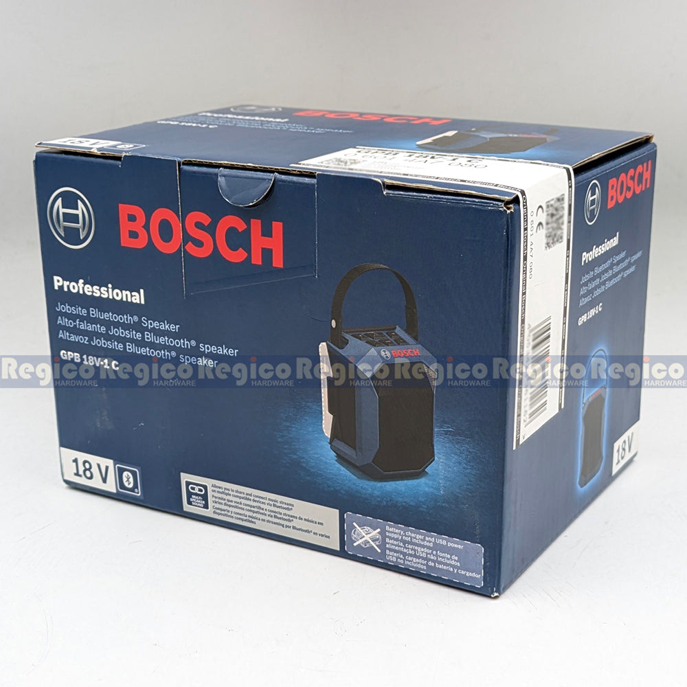 Bosch GPB 18V-1 C Jobsite Bluetooth 5.4 Speaker Sound Bosch Cordless 18v