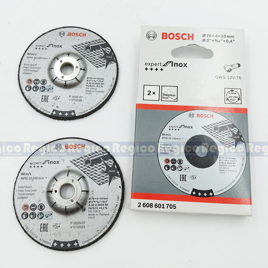 Bosch Expert for Inox 76mm 3' Grinding Disc for GWS 12v-76 Bosch Accessories