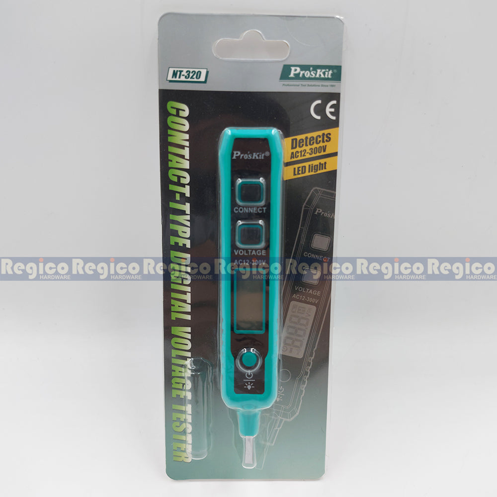 Proskit Electrical Contact Digital Inductive Voltage Tester Test Pen Type Detector Detection NT-320