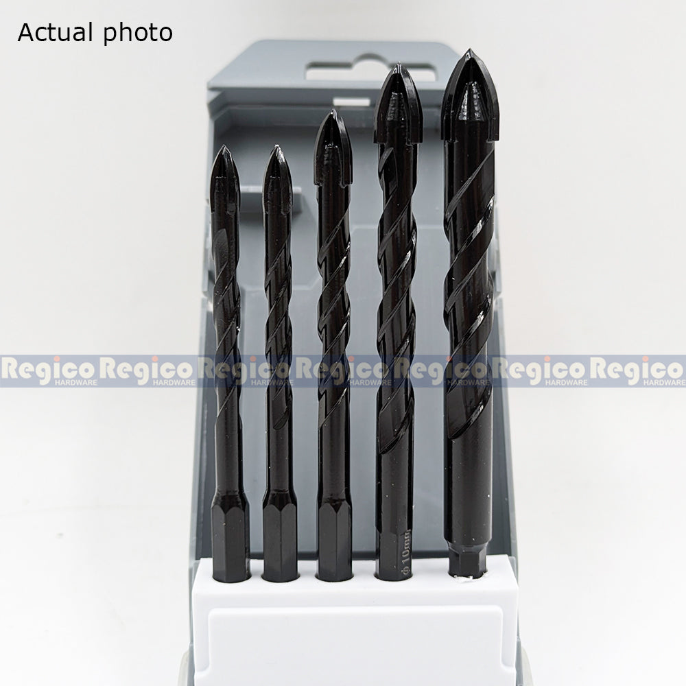 RGC TCT Multipurpose Masonry Bit Set 6mm 8mm 10mm 12mm