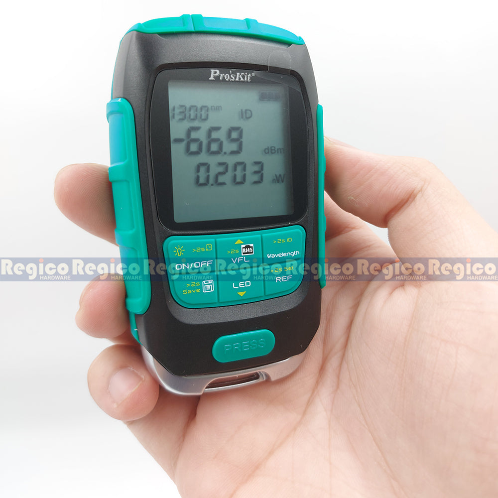 Proskit 4 in 1 Mini Fiber Optic Optical Power Multi Meter Multimeter MT-7615