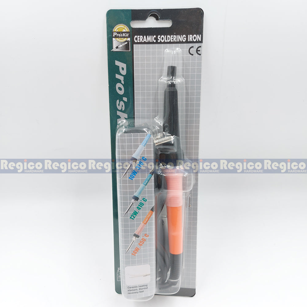 ProsKit 14W Electronics Ceramic Soldering Iron SI-130B-25
