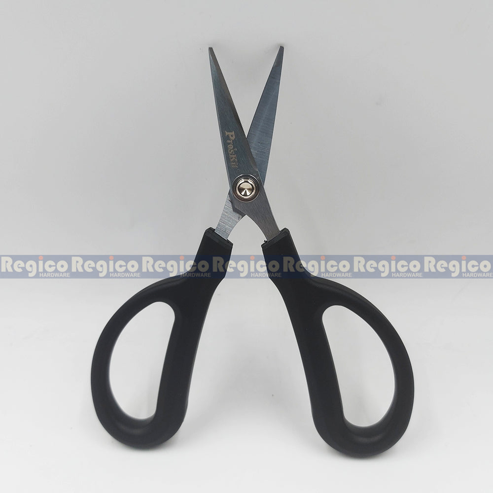 Proskit Fiber Optics Kevlar Cutter Serrated Scissors DK-2043