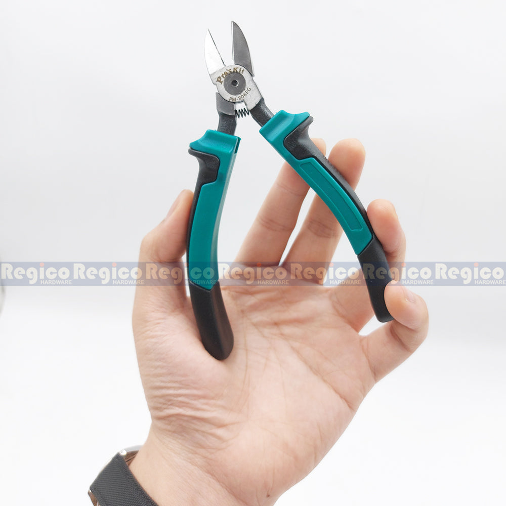Proskit 6in 160mm 60CrV Carbon Steel Precision Diagonal Cutter PM-806FG