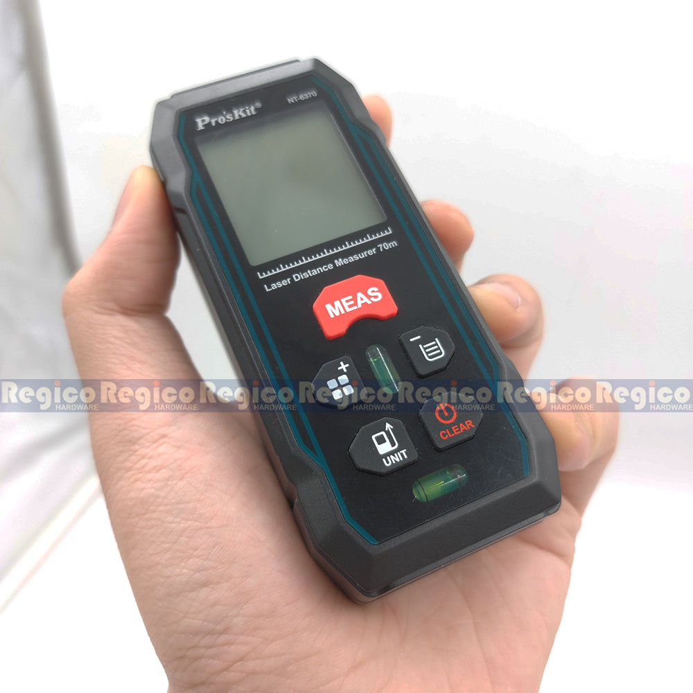 Proskit 70m Laser Range Finder Distance Measure Measuring Tool NT-6370