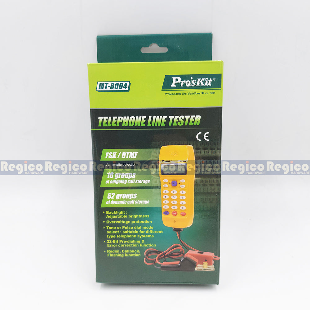 Proskit Telephone Line Tester MT-8004