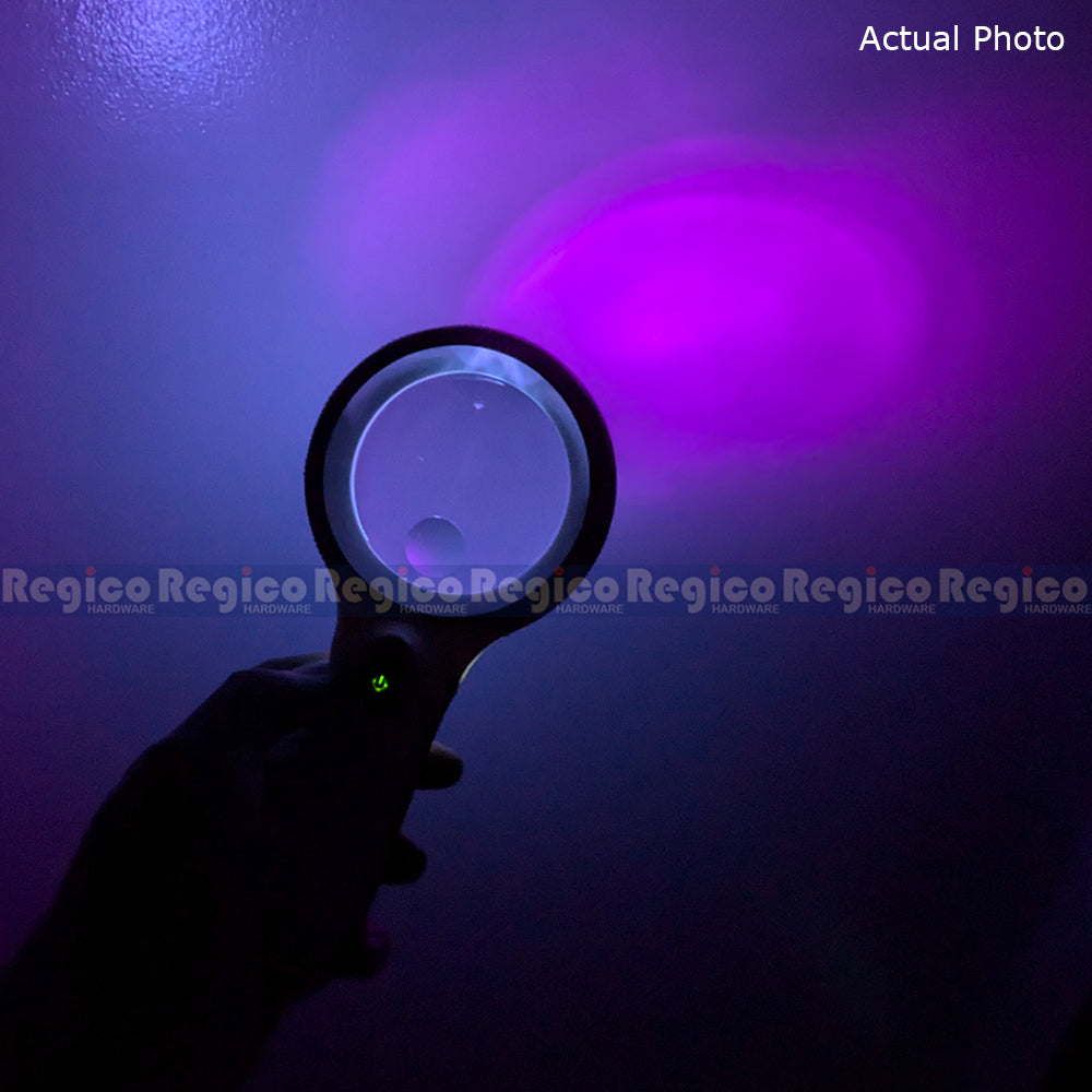 Proskit 2.5x Magnification UV Light Handheld LED Magnifier Magnifying Glass MA-029 Regico Hardware