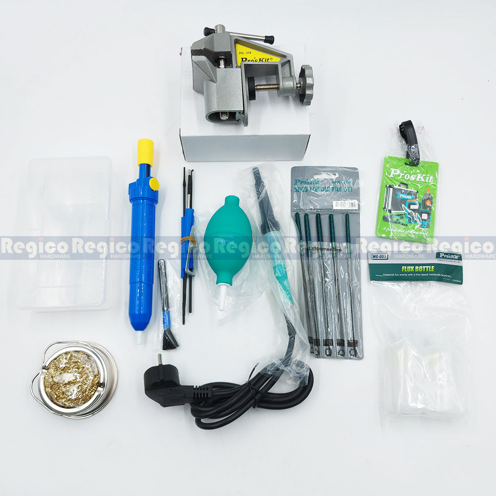 Proskit 66Pcs Electrician Repair Tool Box Set Circuit Repair Measurement Welding Repair Wiring PK-15307BM