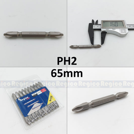 Regicocraft PH2 65mm 100mm 150mm 200mm 10pcs Philips Plus Screw Screwdriver Bit #SB265 #SB2100 #SB2150 #SB2200