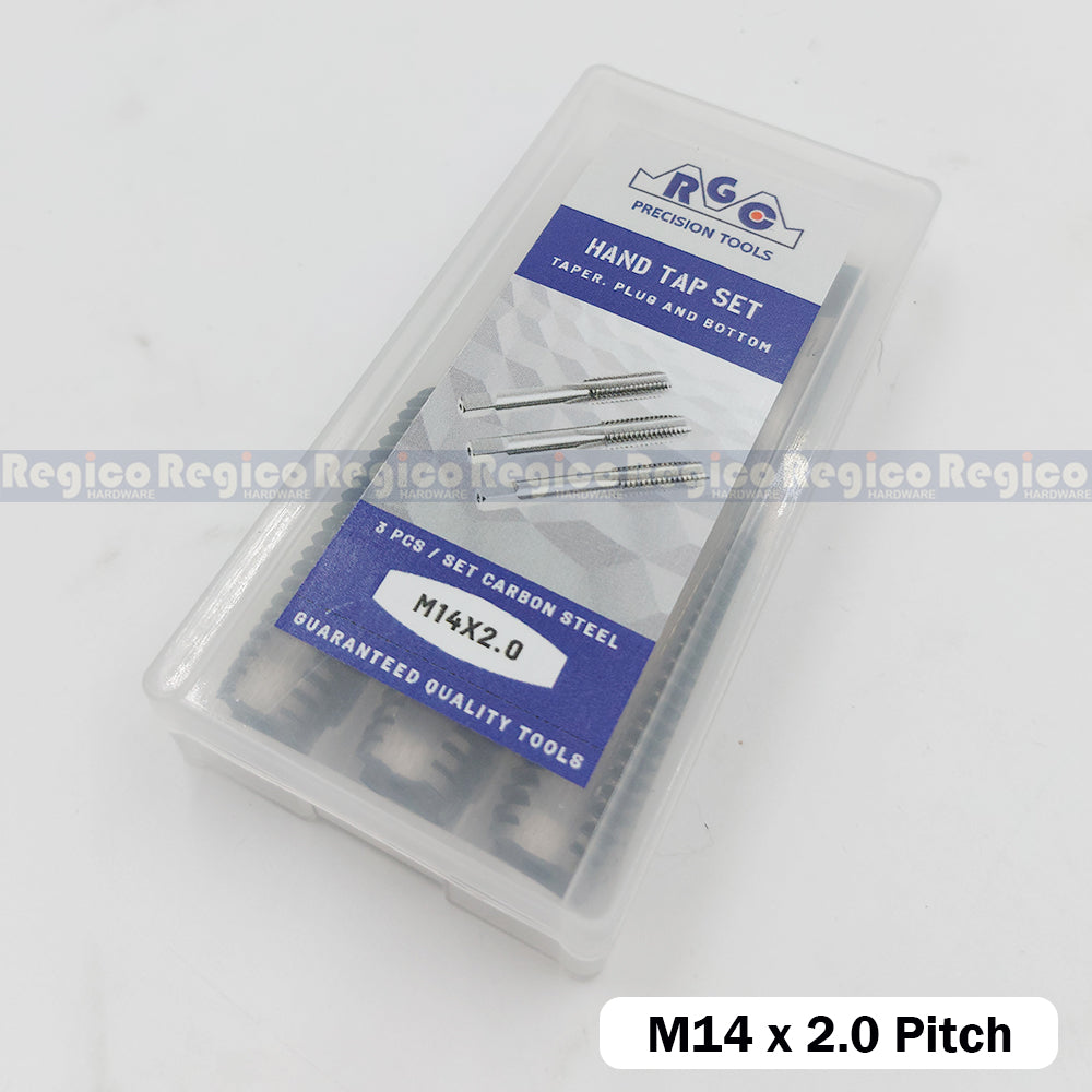 RGC Metric Carbon Steel Threaded Hand Tap Tapping Tool