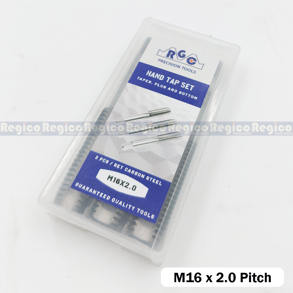 RGC Metric Carbon Steel Threaded Hand Tap Tapping Tool