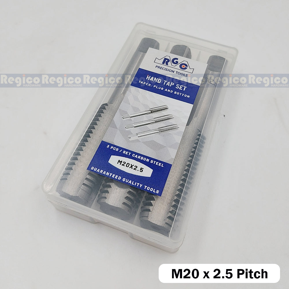 RGC Metric Carbon Steel Threaded Hand Tap Tapping Tool