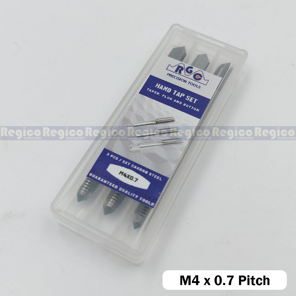 RGC Metric Carbon Steel Threaded Hand Tap Tapping Tool